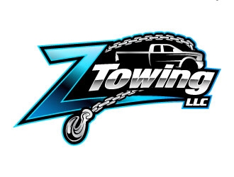 Z Towing LLC logo design by daywalker