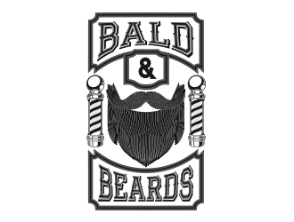 Bald & Beards logo design by PasionScarlata