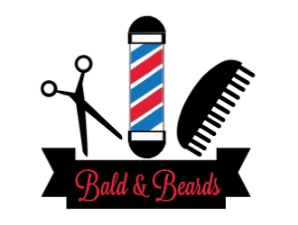 Bald & Beards logo design by AamirKhan