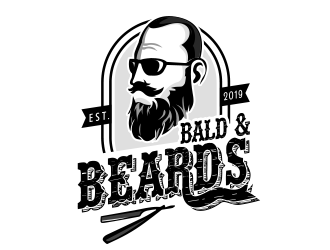 Bald & Beards logo design by ProfessionalRoy