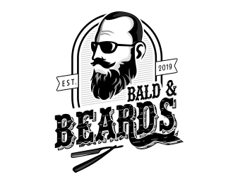 Bald & Beards logo design by ProfessionalRoy