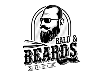 Bald & Beards logo design by ProfessionalRoy