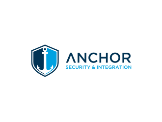 Anchor Security & Integration  logo design by Zeratu