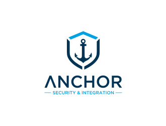 Anchor Security & Integration  logo design by Zeratu