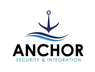 Anchor Security & Integration  logo design by REDCROW