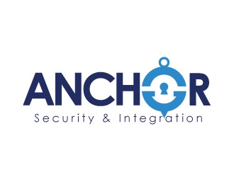Anchor Security & Integration  logo design by REDCROW