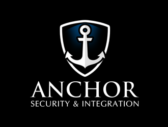 Anchor Security & Integration  logo design by kunejo