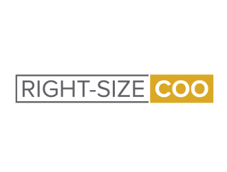 Right-Size COO logo design by Dakon