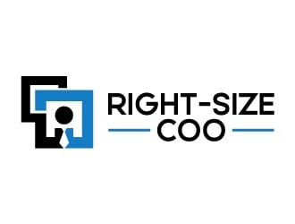 Right-Size COO logo design by kgcreative