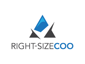 Right-Size COO logo design by enan+graphics