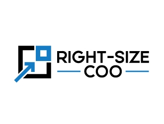 Right-Size COO logo design by kgcreative