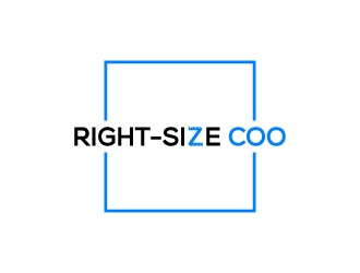 Right-Size COO logo design by BrainStorming