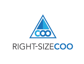 Right-Size COO logo design by enan+graphics