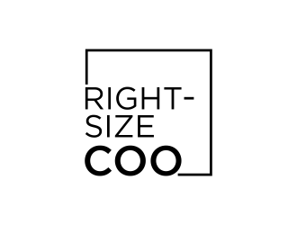 Right-Size COO logo design by p0peye