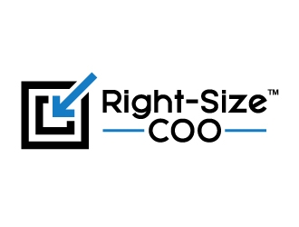 Right-Size COO Logo Design