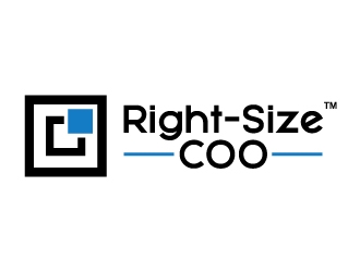 Right-Size COO logo design by kgcreative