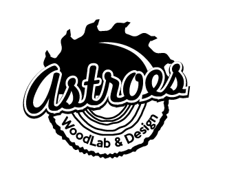 Astroes WoodLab & Design logo design by logy_d