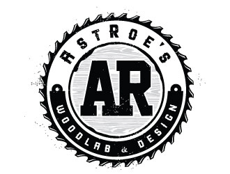 Astroes WoodLab & Design logo design by jishu