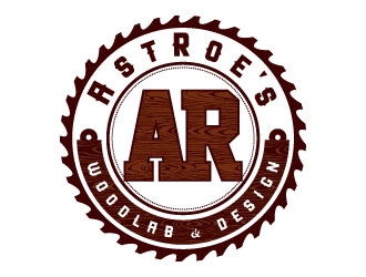 Astroes WoodLab & Design logo design by jishu