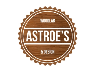 Astroes WoodLab & Design logo design by Frenic