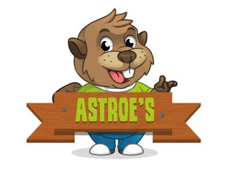 Astroes WoodLab & Design logo design by Frenic