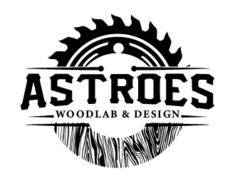 Astroes WoodLab & Design logo design by logy_d