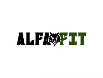 Alfafit logo design by aryamaity