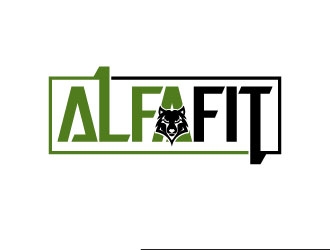 Alfafit logo design by aryamaity