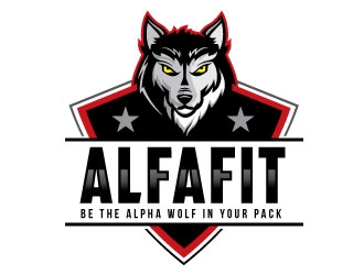 Alfafit logo design by Conception