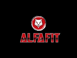 Alfafit logo design by aryamaity