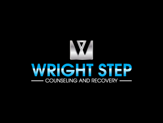 Wright Step Counseling and Recovery logo design by aryamaity