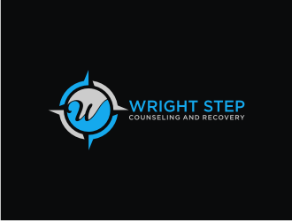 Wright Step Counseling and Recovery logo design by vostre