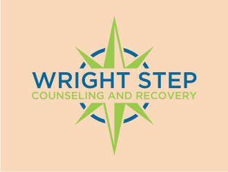 Wright Step Counseling and Recovery logo design by Zeratu
