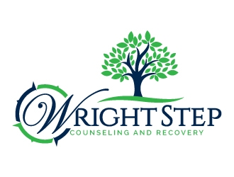 Wright Step Counseling and Recovery logo design by jaize