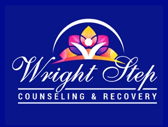 Wright Step Counseling and Recovery logo design by Roma