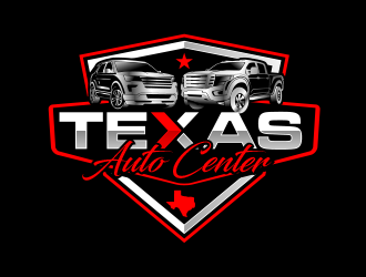 Texas Auto Center, Inc. logo design by scriotx