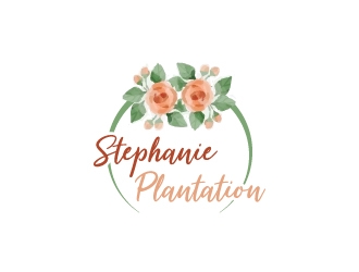 Stephanie Plantation logo design by Anizonestudio