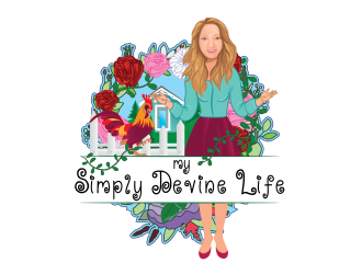 my SIMPLY DEVINE LIFE logo design by Tanya_R