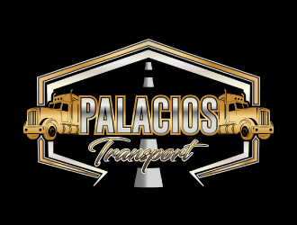 Palacios Transport  logo design by nona