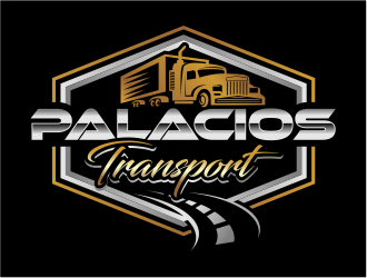 Palacios Transport  logo design by cintoko