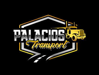 Palacios Transport  logo design by ProfessionalRoy