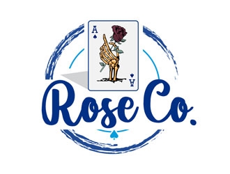 Rose Co. logo design by LogoInvent