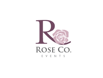 Rose Co. logo design by Rachel