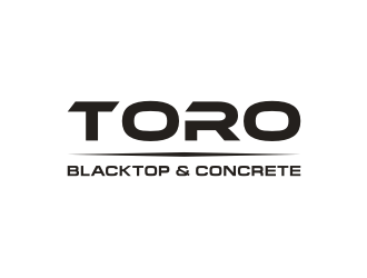 Toro Blacktop & Concrete logo design by superiors