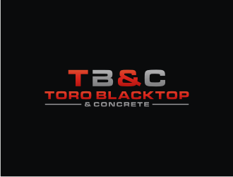 Toro Blacktop & Concrete logo design by Artomoro