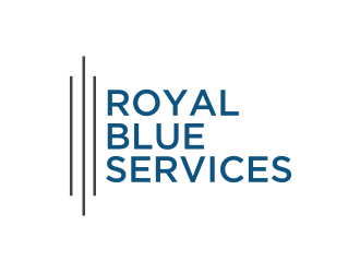 Royal Blue Services logo design by Diancox