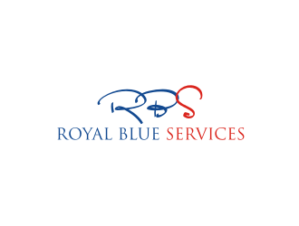 Royal Blue Services logo design by Diancox