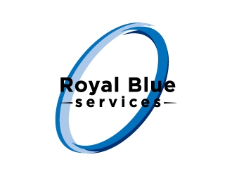 Royal Blue Services logo design by Mirza