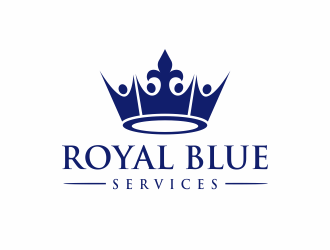 Royal Blue Services logo design by agus