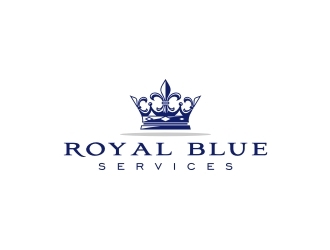 Royal Blue Services logo design by GemahRipah